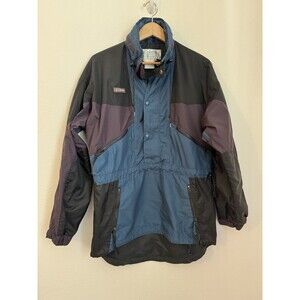 Vintage 90s COLUMBIA Men's Colorblock Pullover Hooded Ski Jacket Size Large